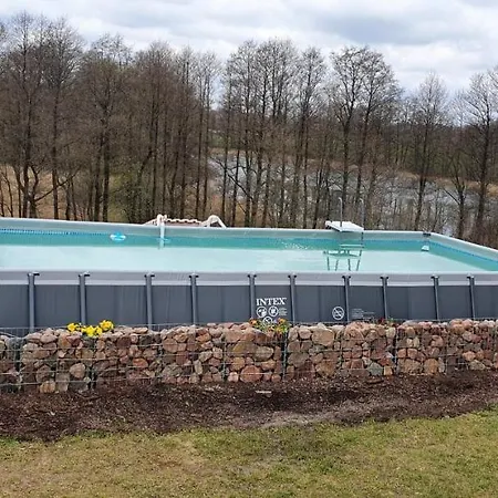 Dom Na Wynajem Mazury Dom Na Wysokim Brzegu 度假居 Nowe Bagienice
