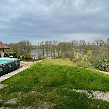 度假居 Dom Na Wynajem Mazury Dom Na Wysokim Brzegu Nowe Bagienice